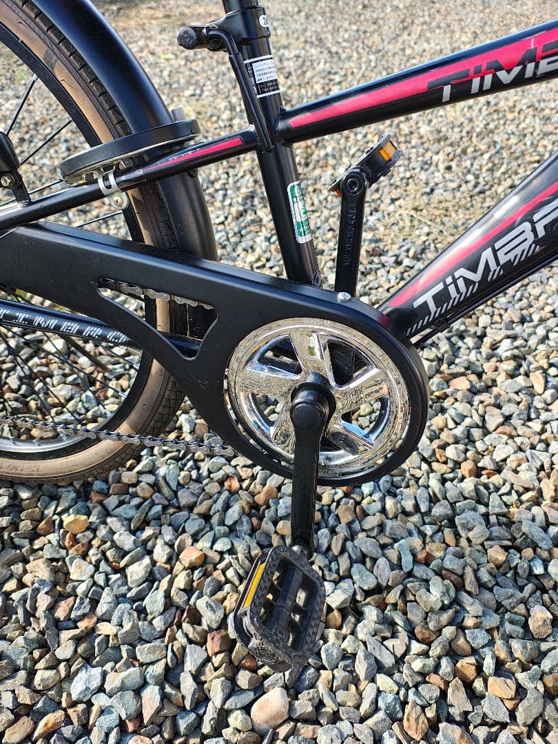 24インチ 6段変速 オートライトジュニア 自転車 TiMBRO