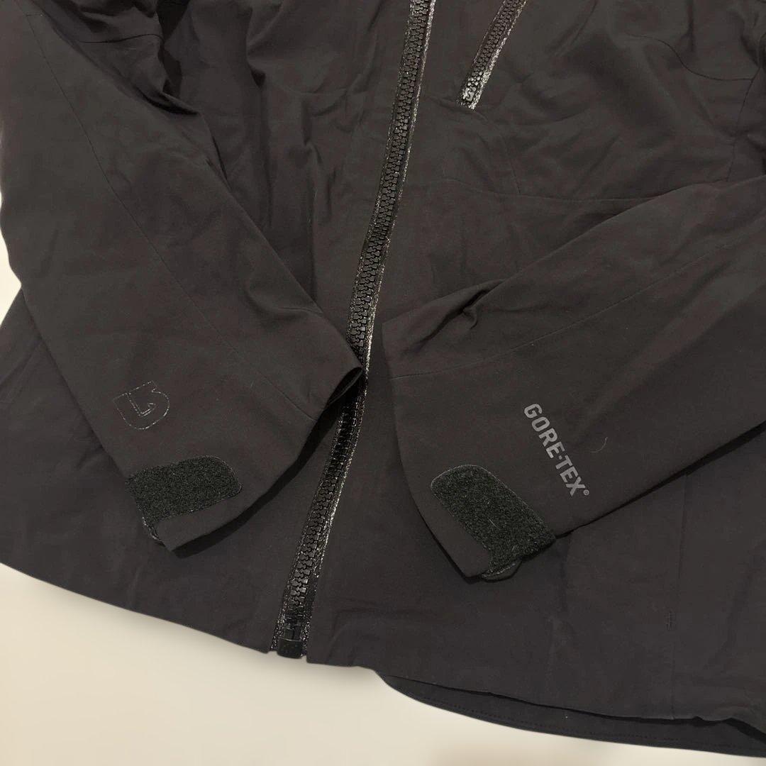 ［ak] Burton GORE-TEX スノーボード　フード付きジャケット 黒