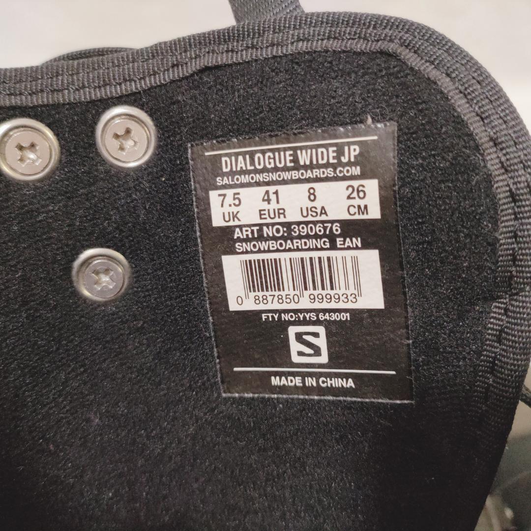 Salomon スノーボードブーツ DIALOGUE WIDE JP 26.0㎝