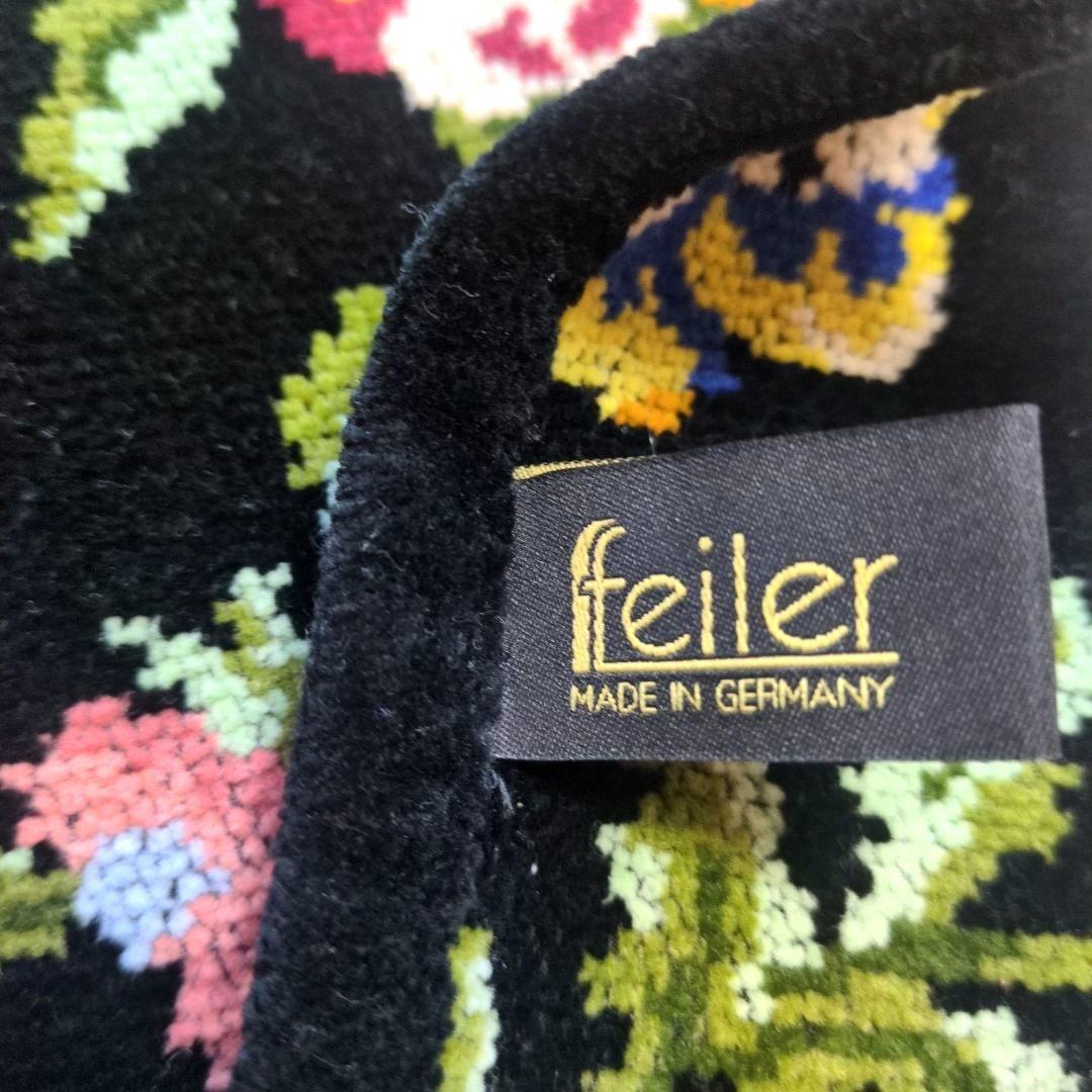 フェイラー feiler 花柄エプロン
