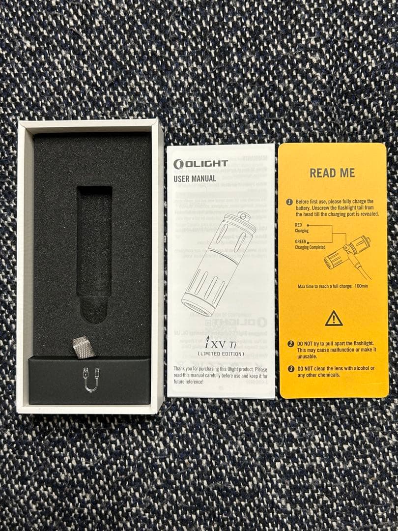 OLIGHT (オーライト) iXV : Ti 15周年記念モデル ★限定品★