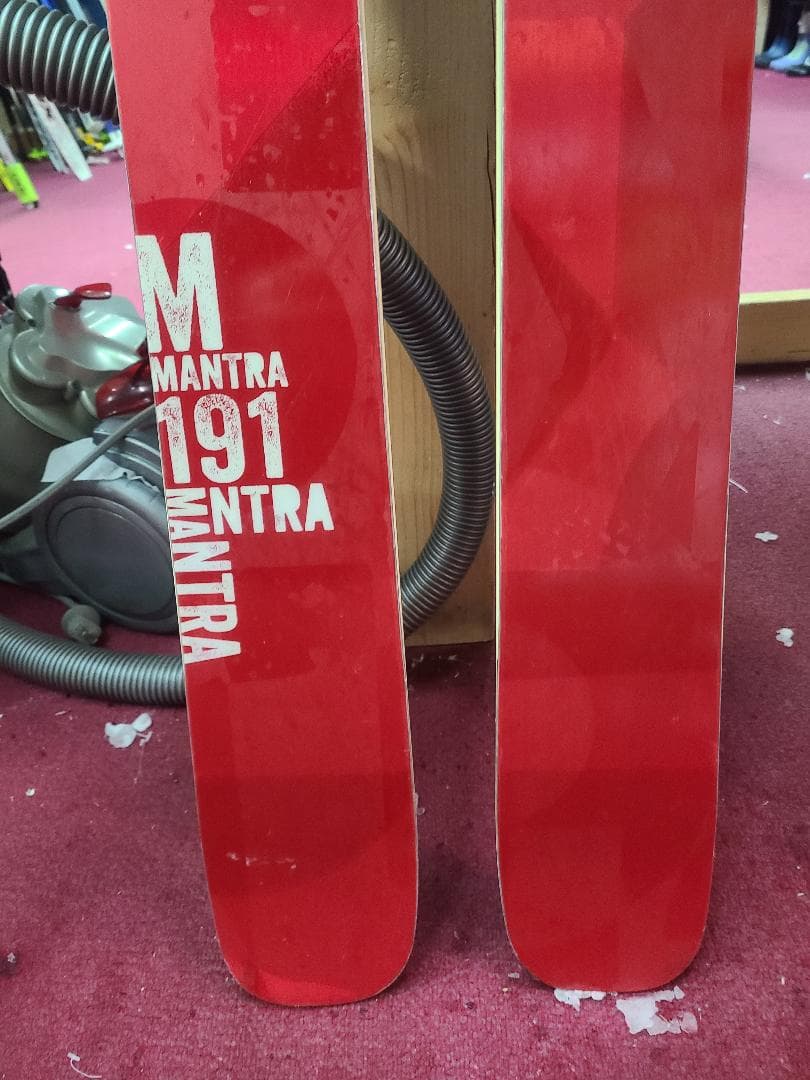 スキー 191cm Volkl Mantra + L Marker Duke 16