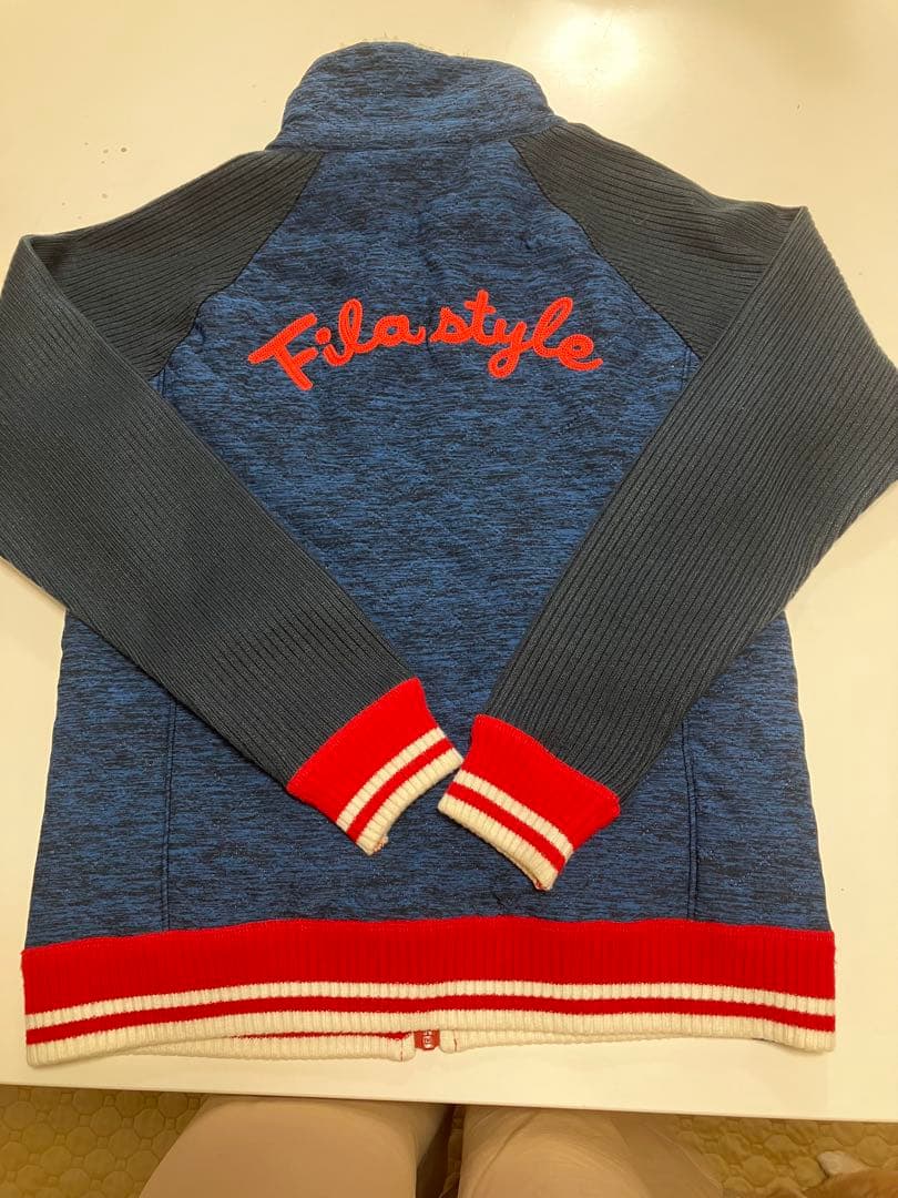 Fila フリース内側 ジップアップジャケット