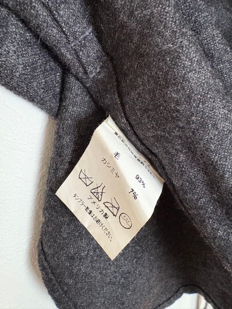 【激レア】ENGINEERED GARMENTS カシミヤ混 ウール　エプロン