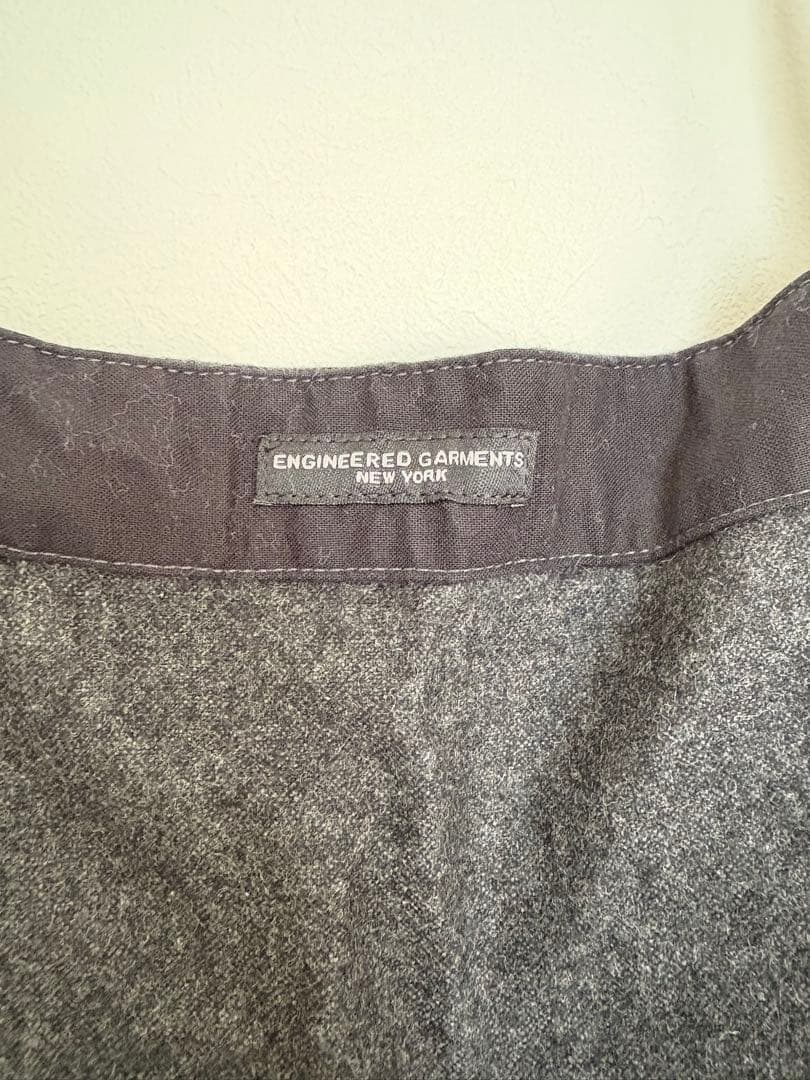 【激レア】ENGINEERED GARMENTS カシミヤ混 ウール　エプロン