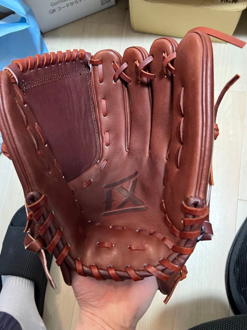 Nike BSBL 軟式グローブ ブラウン