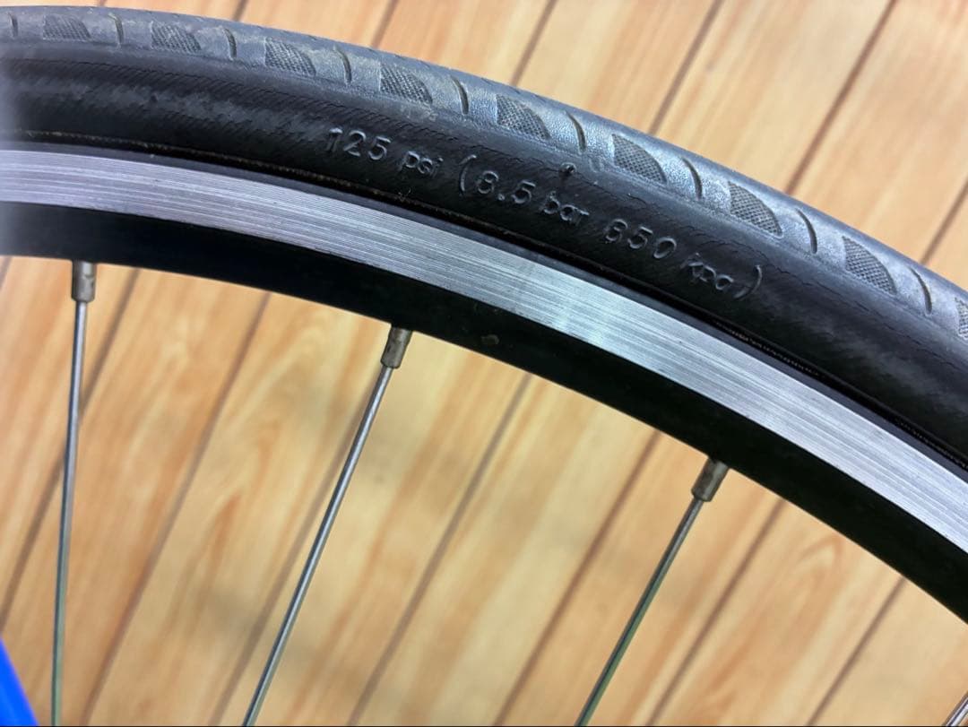 GIOS AMPIO クロスバイク 700×25C 16段変速ジオスブルー自転車