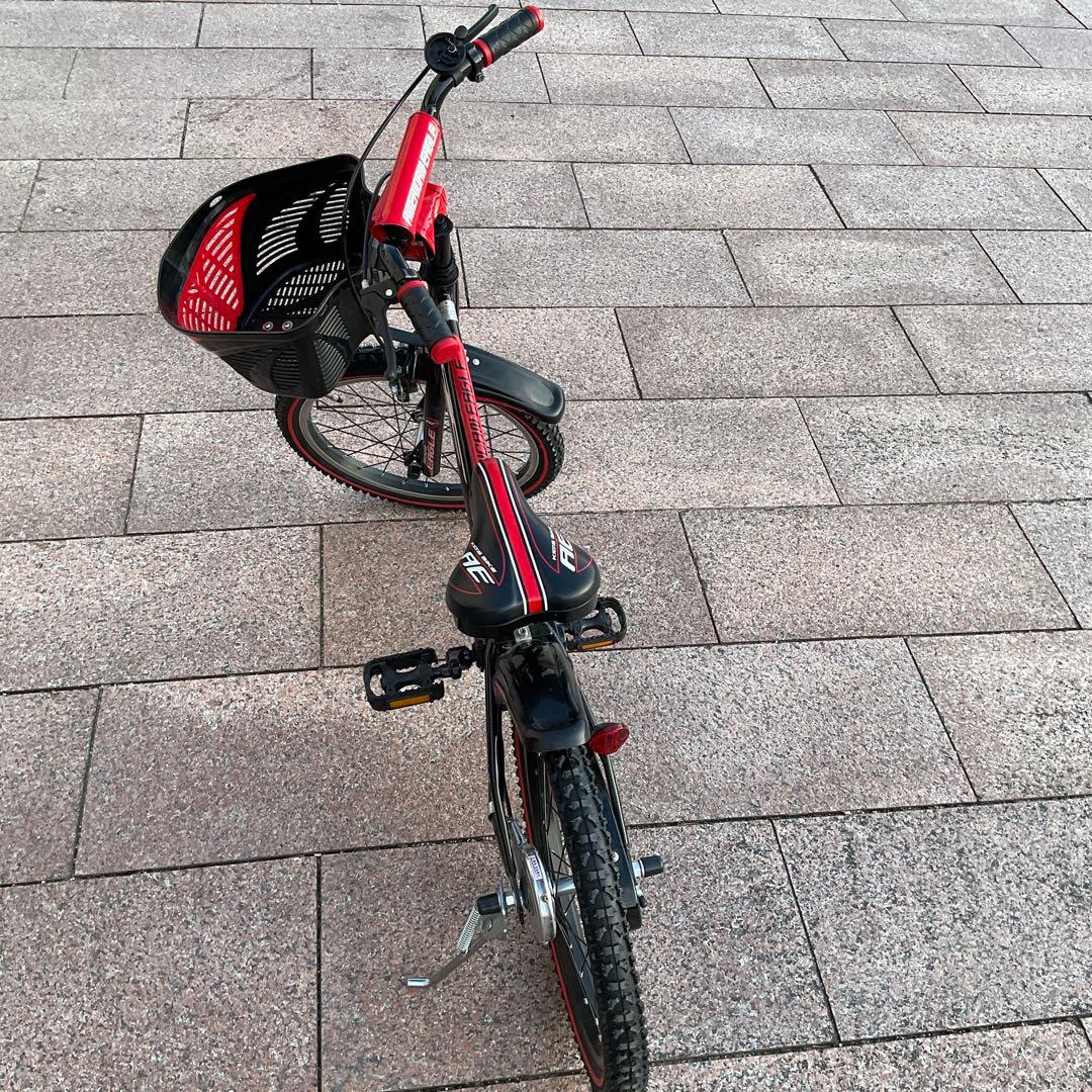アメリカンイーグル 自転車　レッド　ジュニア　子供　18インチ