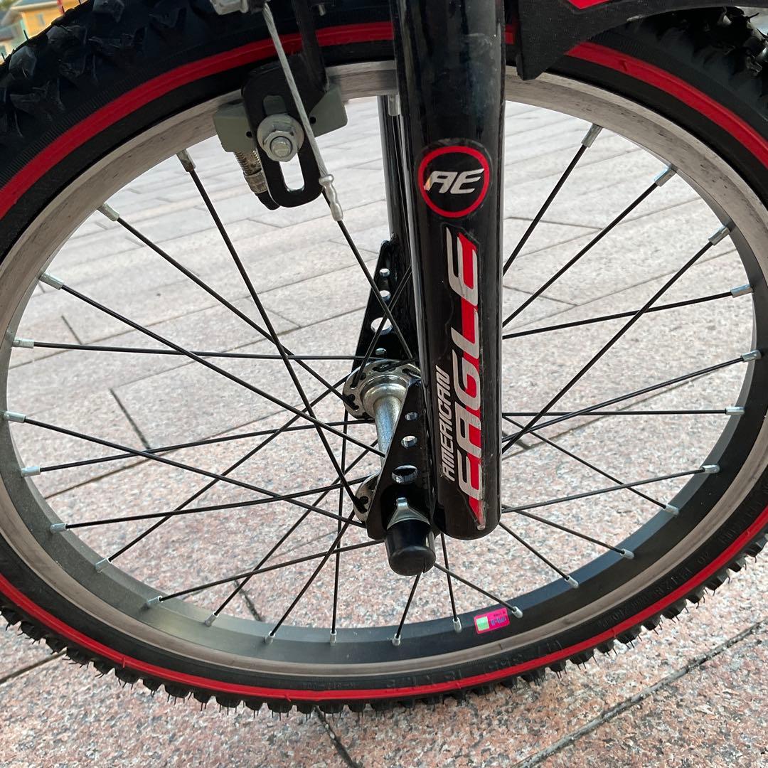 アメリカンイーグル 自転車　レッド　ジュニア　子供　18インチ