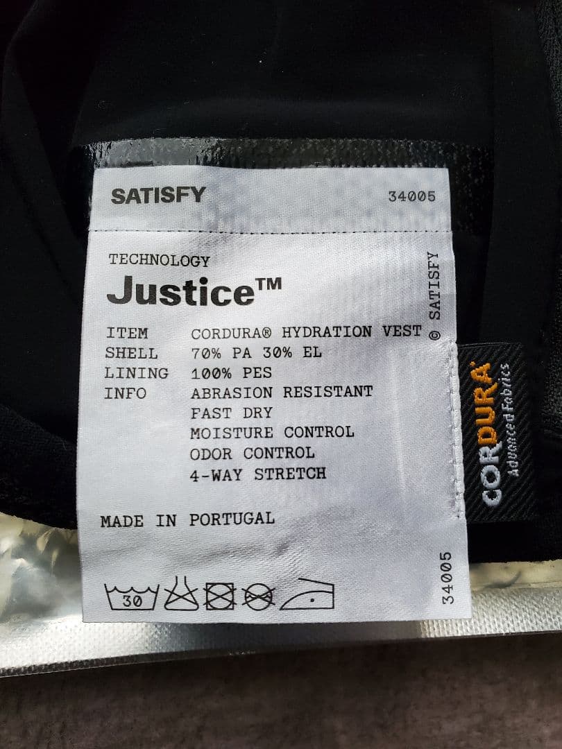 SATISFY Justice ︎HydrationVest ランニングベスト