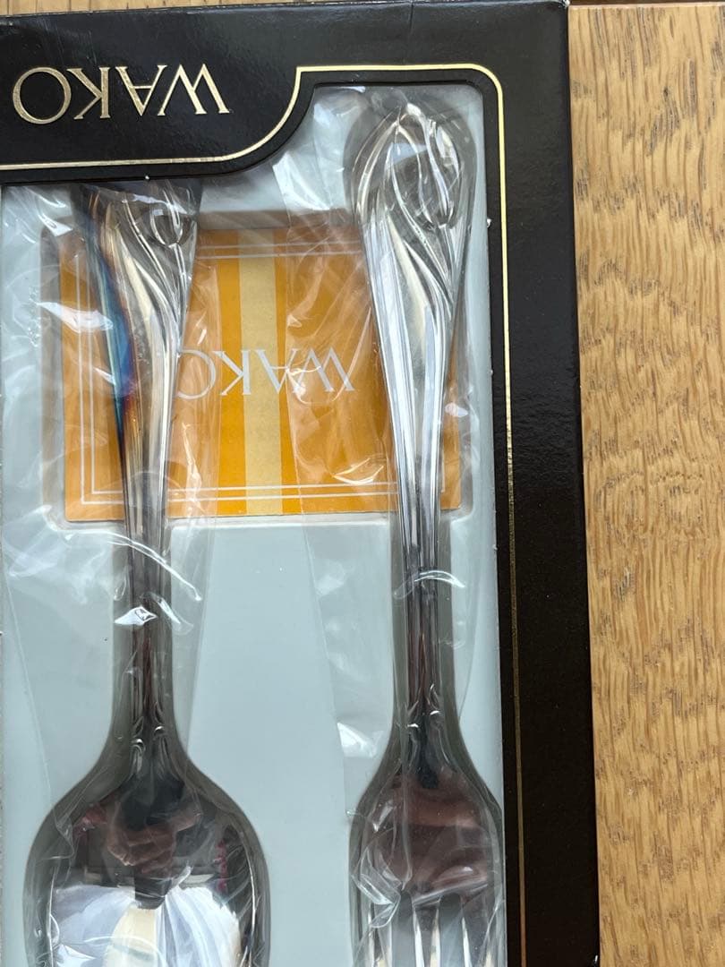 WAKO スプーンとフォークセット 鳴海製陶スプーン　セット