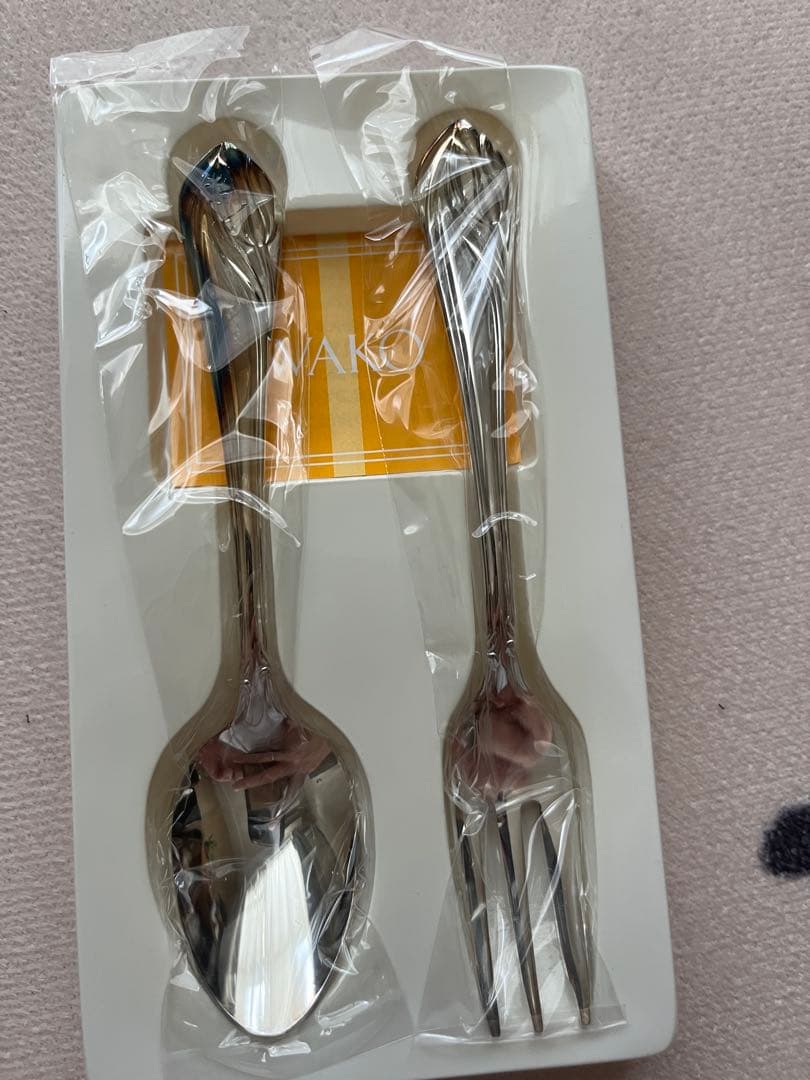 WAKO スプーンとフォークセット 鳴海製陶スプーン　セット