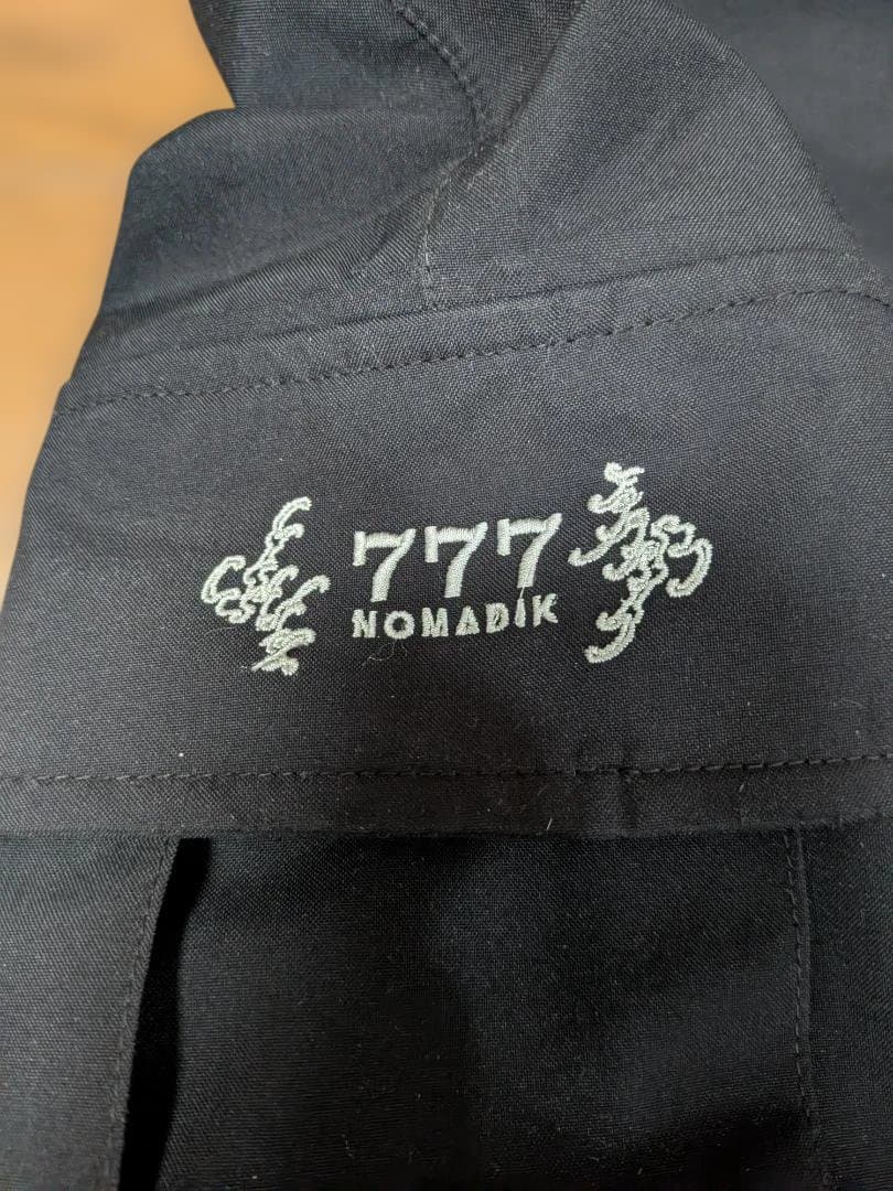 NOMADIK 777 スノーボードカーゴパンツ ブラック