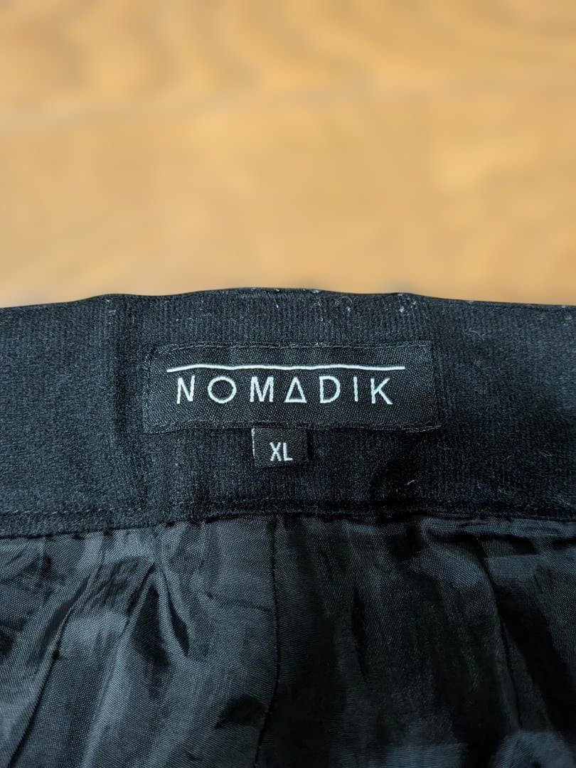 NOMADIK 777 スノーボードカーゴパンツ ブラック