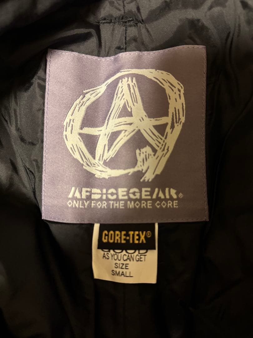 afdicegear goretex スノーボードパンツ ブラック 美品　ゴアテ