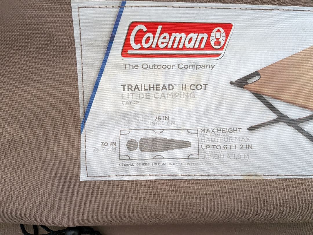 Coleman Trailhead II Cot キャンプ用コット