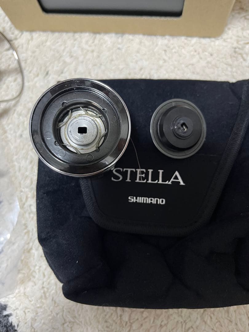 シマノ22ステラC2500S美品SHIMANO STELLA夢屋スタンド付き