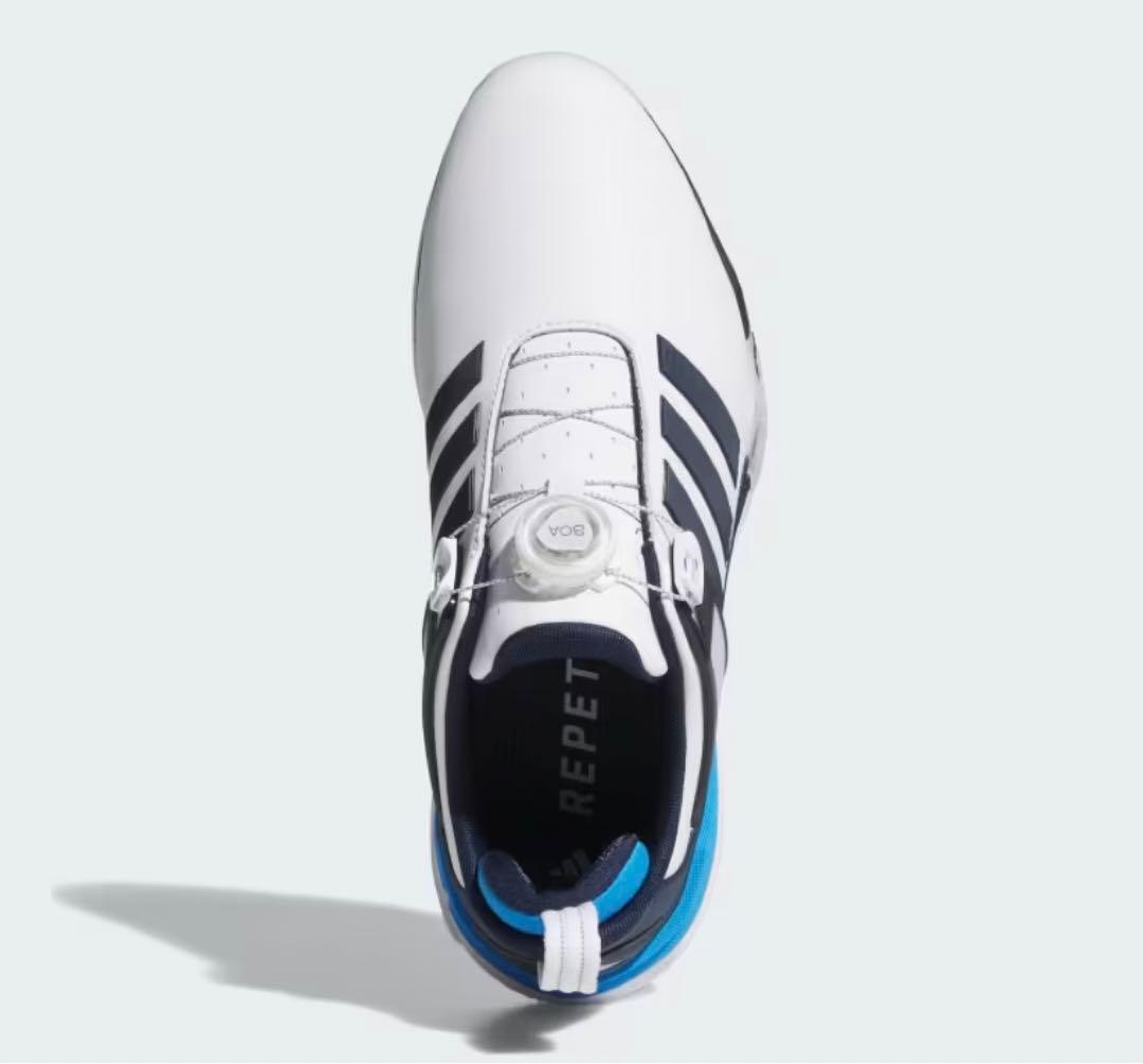 新品NEWアディダスアディパワー26SLボアOOM30スパイクレスブルー25.5