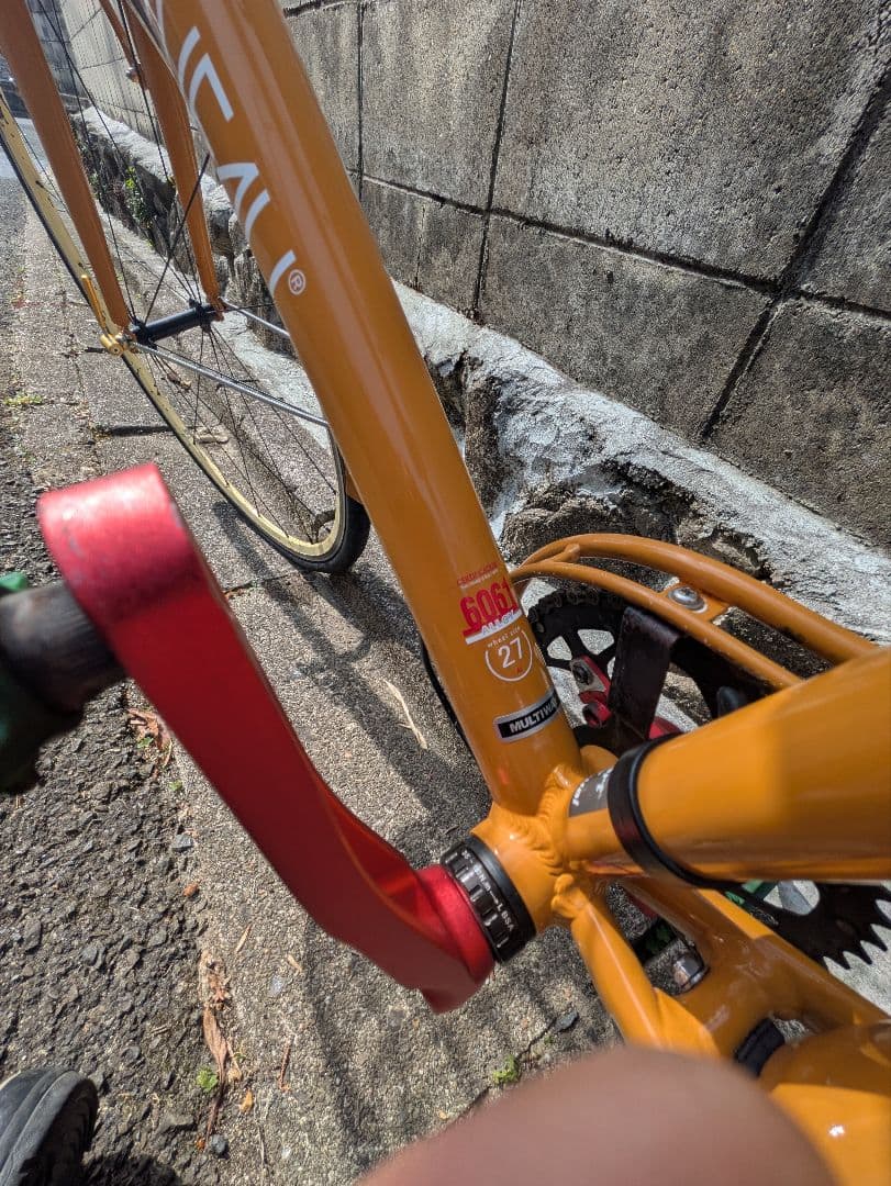 手渡しのみ LOUIS GARNEAU 通学用自転車 27インチ