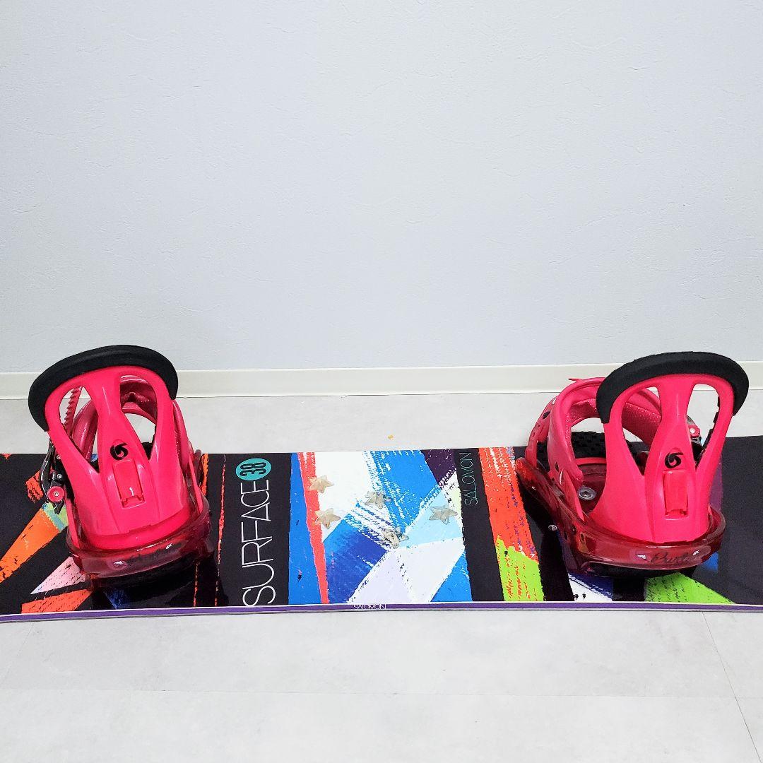 【即滑走OK】SALOMON×BURTON レディース スノボ2点 138cm