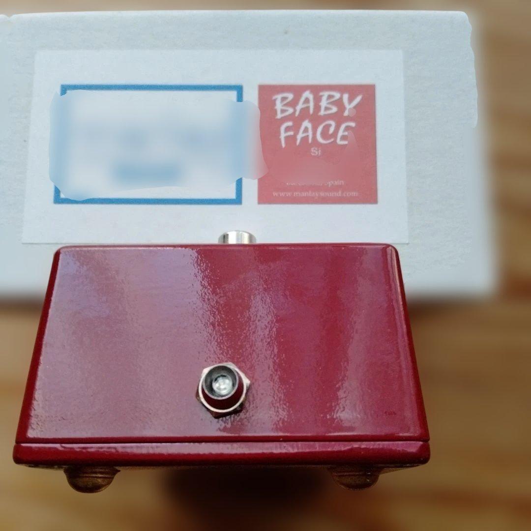 ギター manlay sound baby face si fuzz face