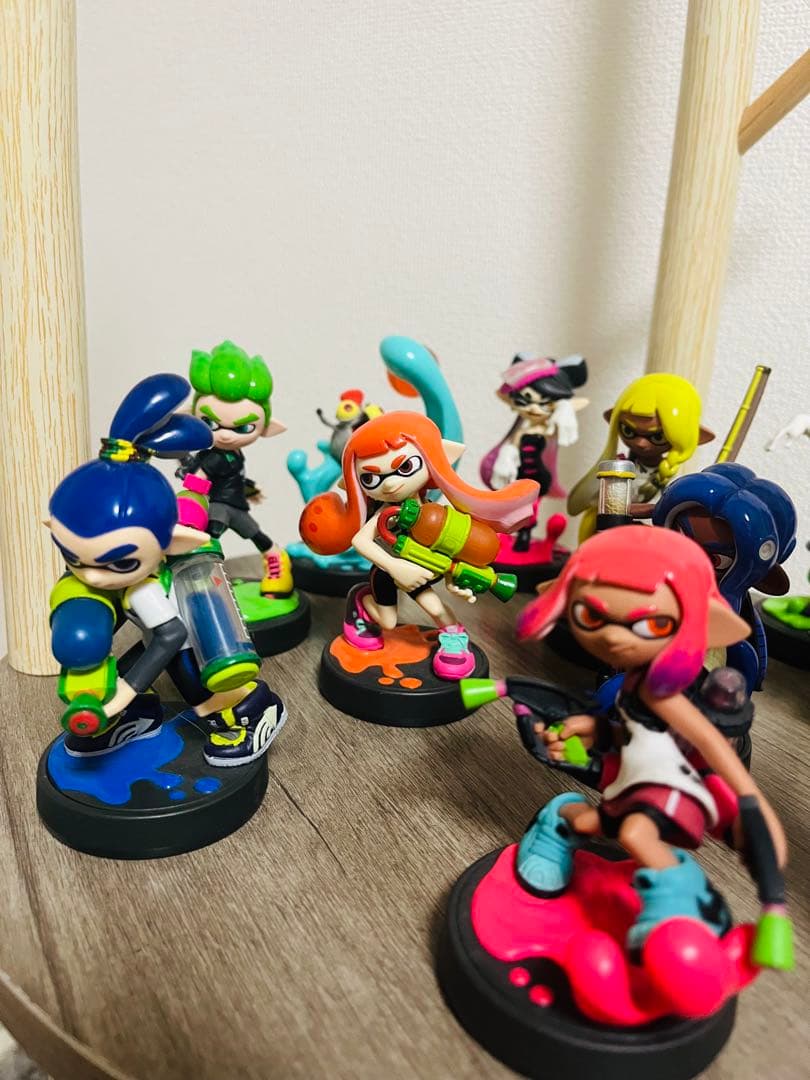 スプラトゥーン amiibo 10体セット ＋オマケ(缶)