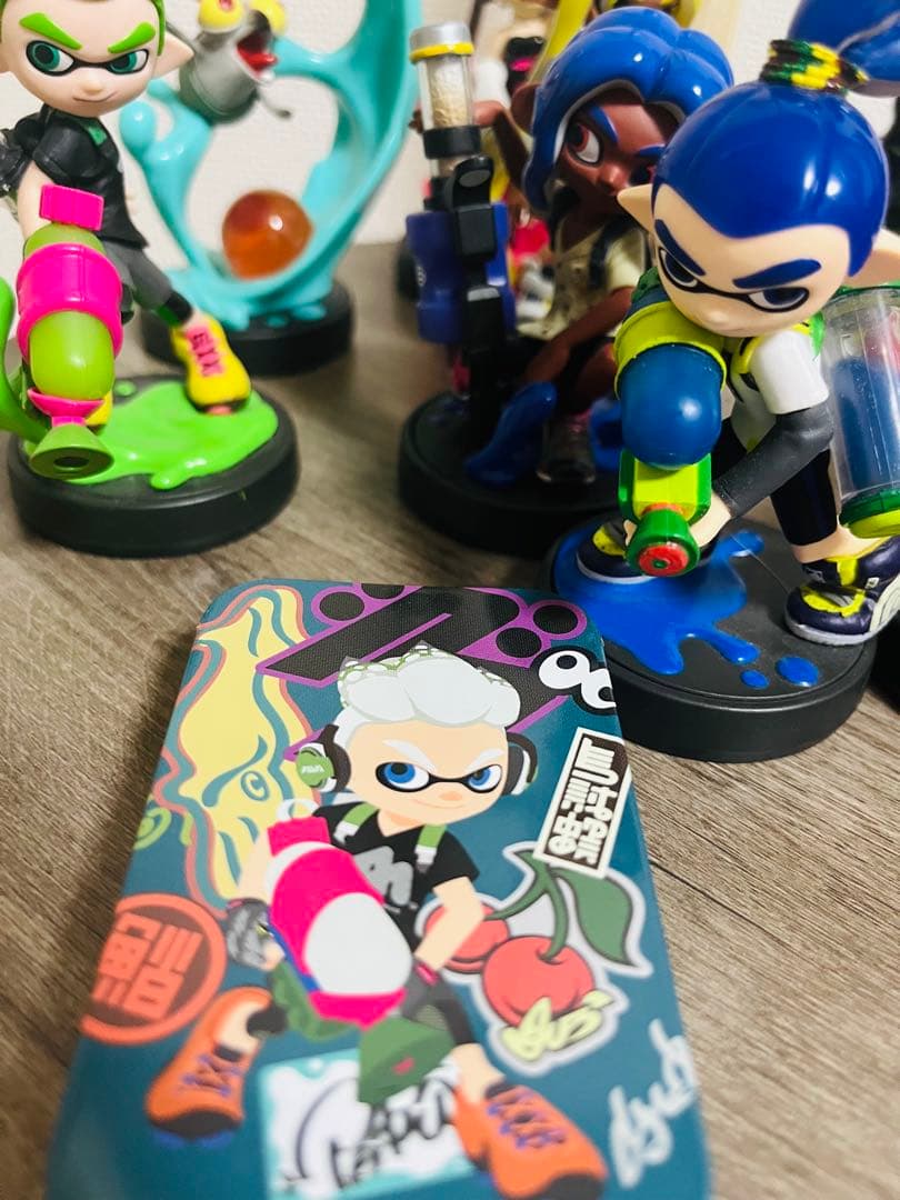 スプラトゥーン amiibo 10体セット ＋オマケ(缶)