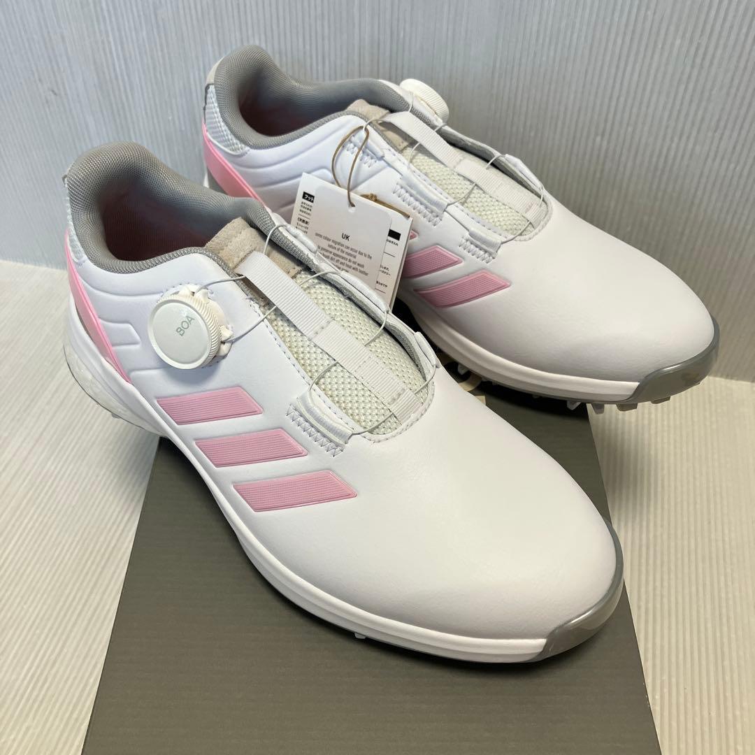 送料無料 新品 adidas GOLF W EQT BOA 21 25 PNK