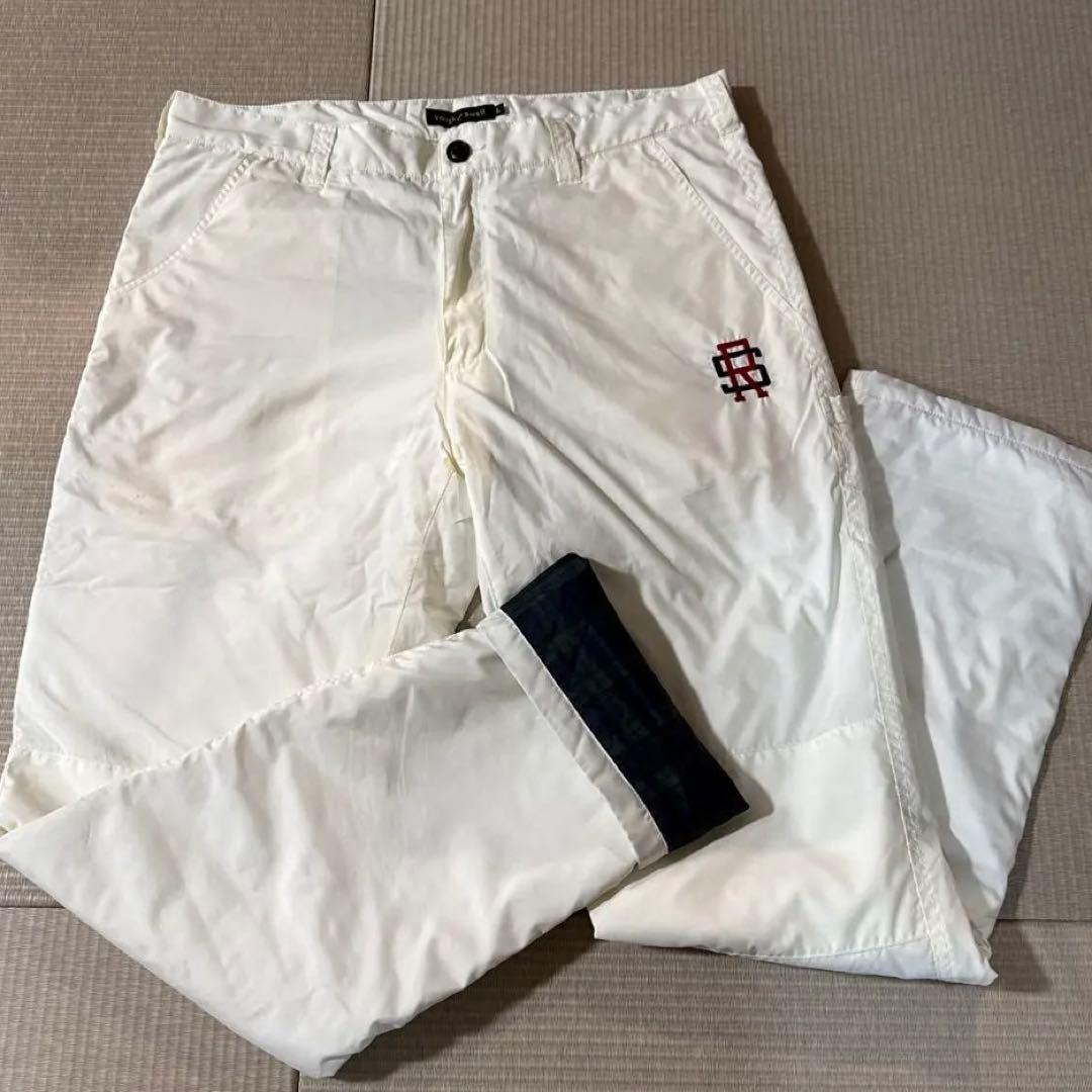 rough and swell JASPER PANTS ホワイト