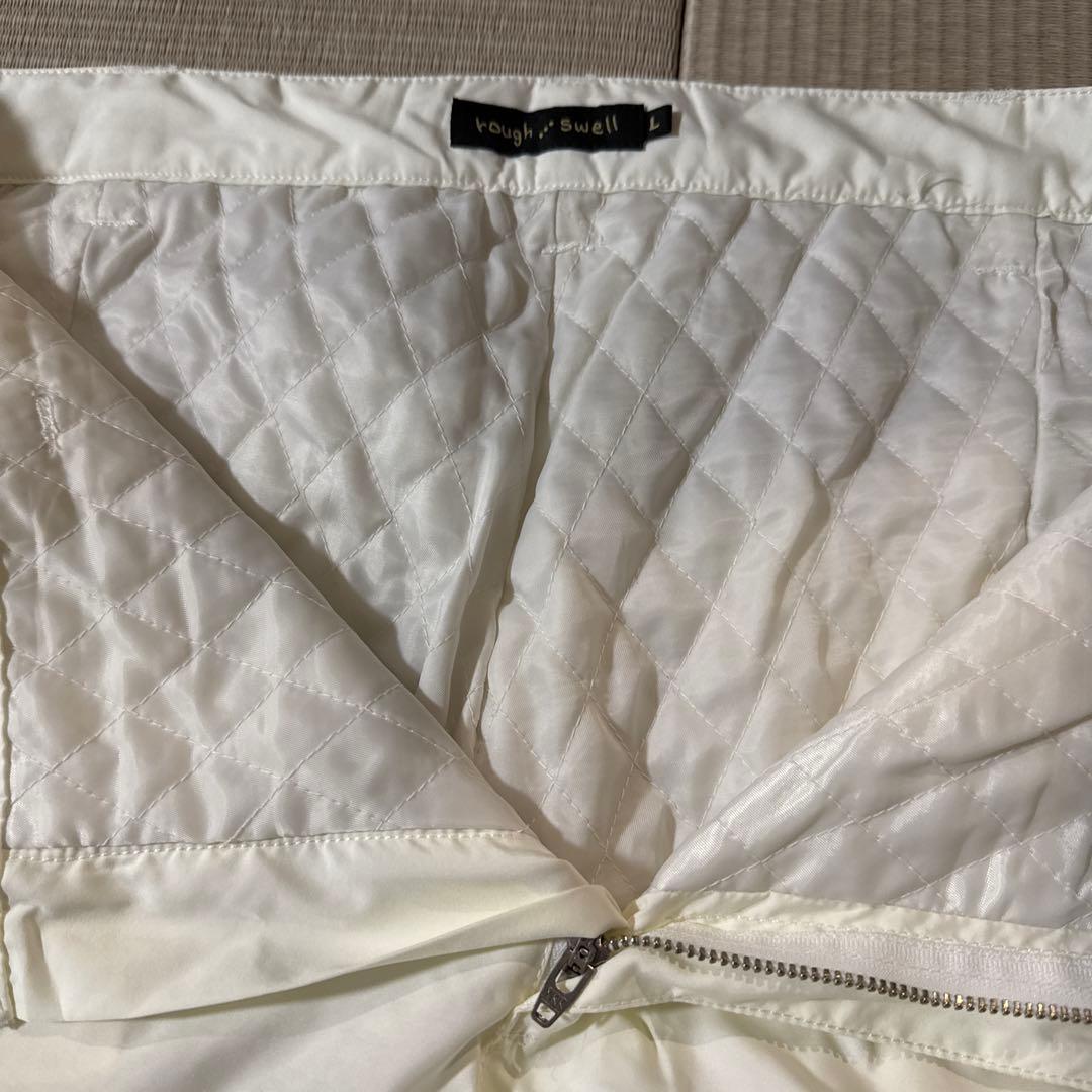rough and swell JASPER PANTS ホワイト