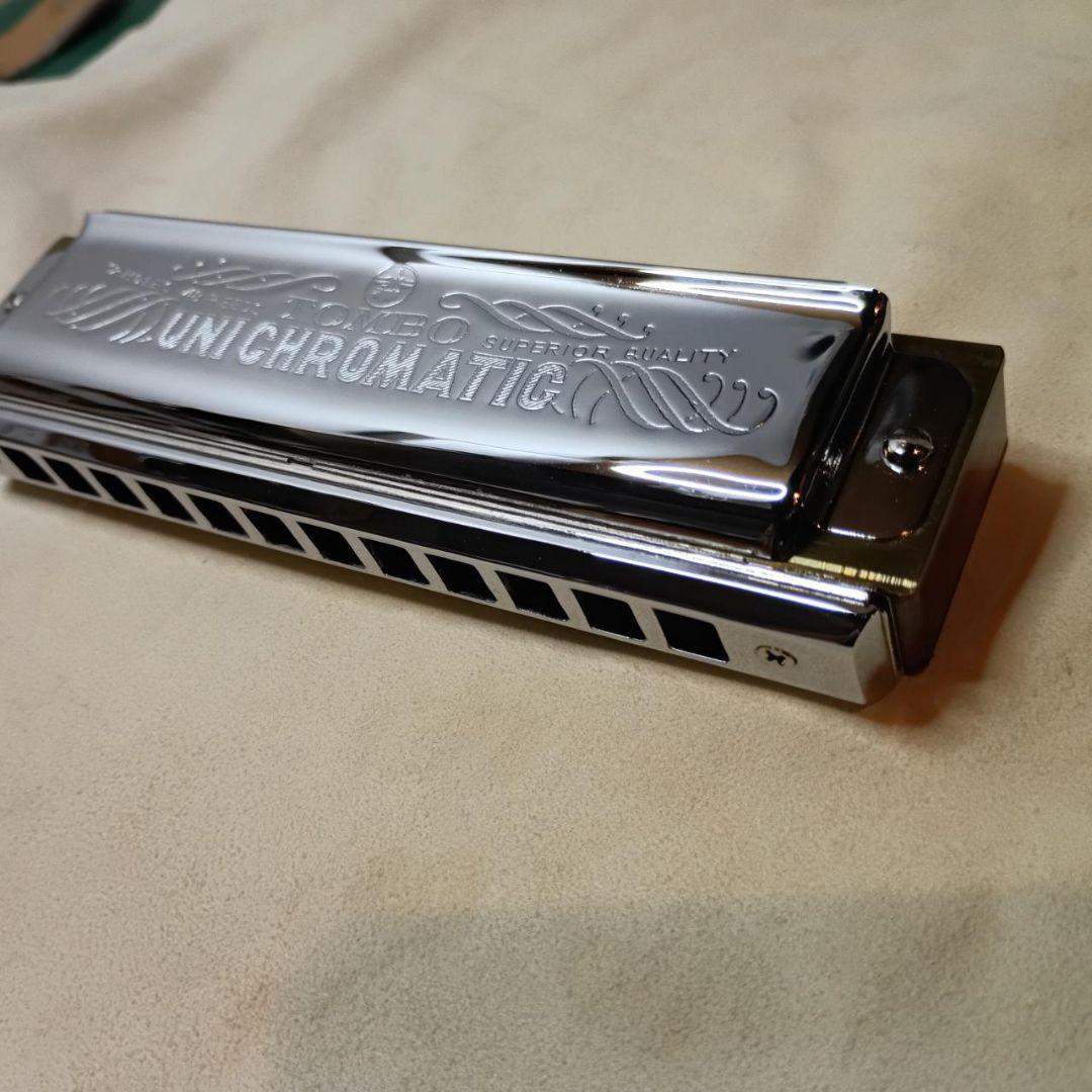 ​【極美品】TOMBO トンボ ユニ・クロマチック No.1248 ハーモニカ