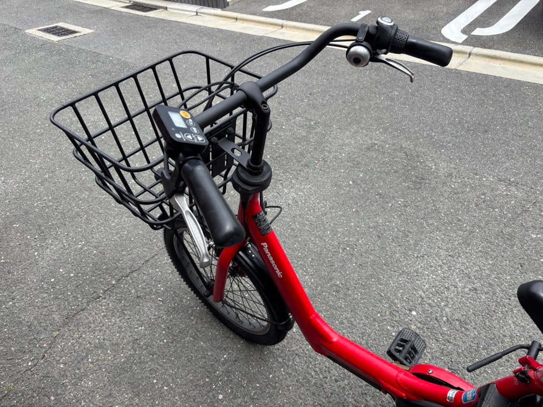 Panasonic gyutto電動アシスト自転車 赤 チャイルド