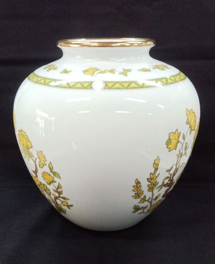 早い者勝ち！昭和レトロ/ノリタケ花瓶/フラワーベース陶器花器 517