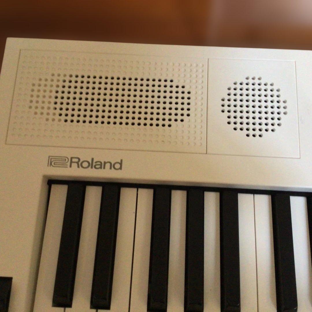 キーボードRoland GO:KEYS5 ホワイト(譜面台　べダル　ケース付き)