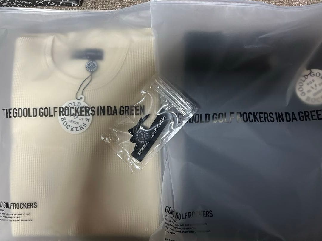 希少❗️ GOOLD GOLF ROCKERS サーマル2枚セット