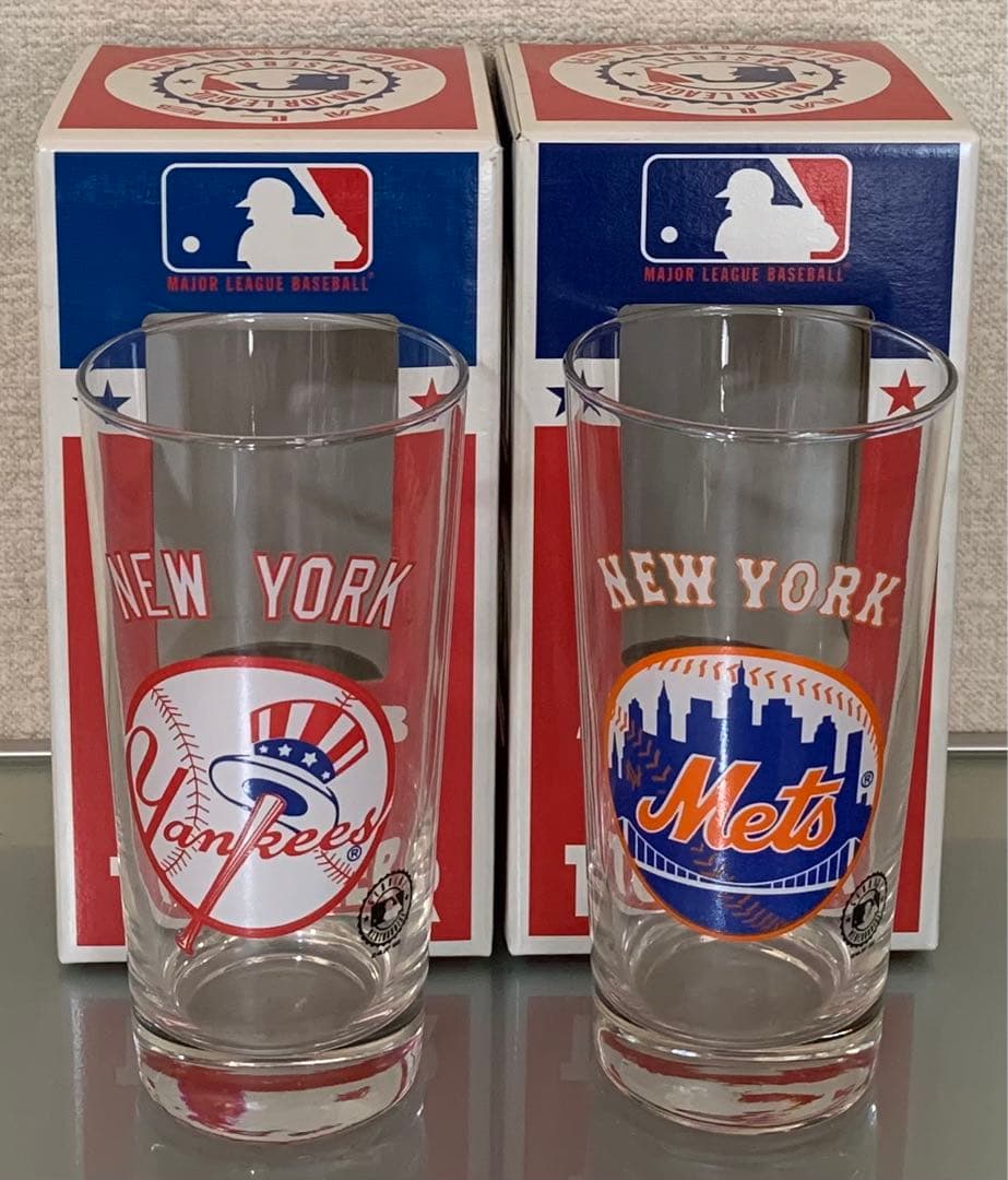 MLB タンブラー グラス ヤンキース メッツ