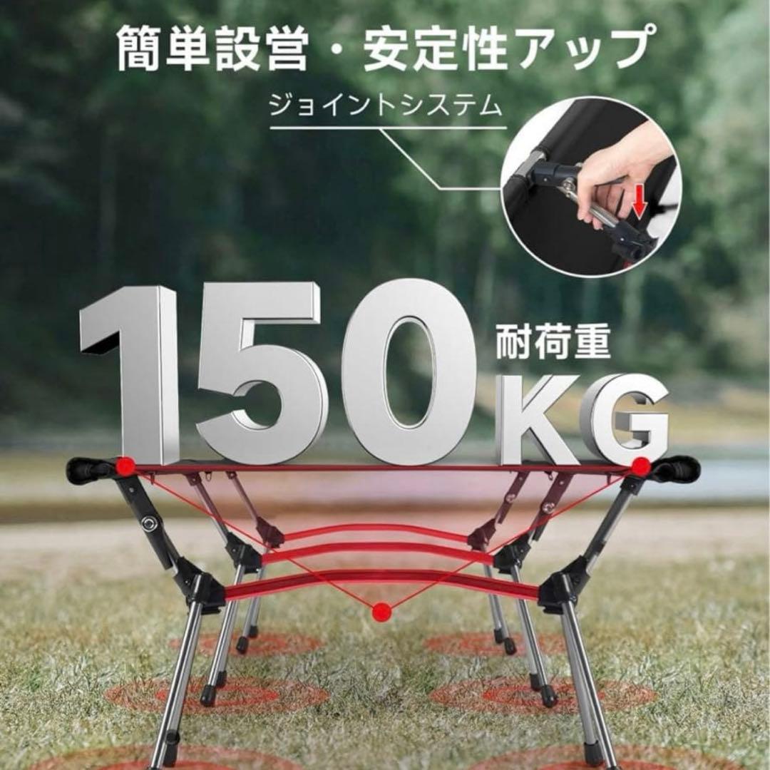 ⑥【新品未使用】LIFEDDUP キャンプ用 コット