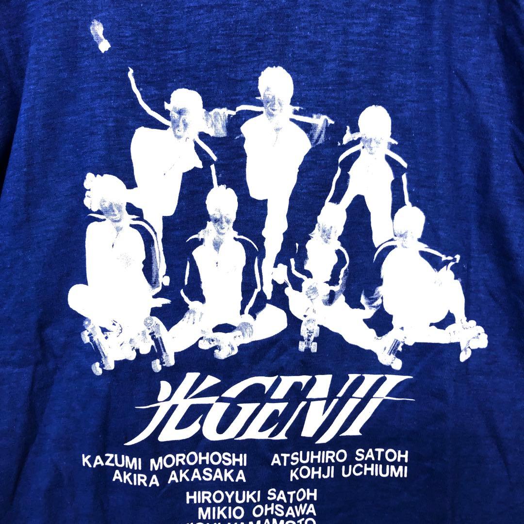 レア 希少 国産 オールド レトロ 80s 古着 光GENJI プリントTシャツ