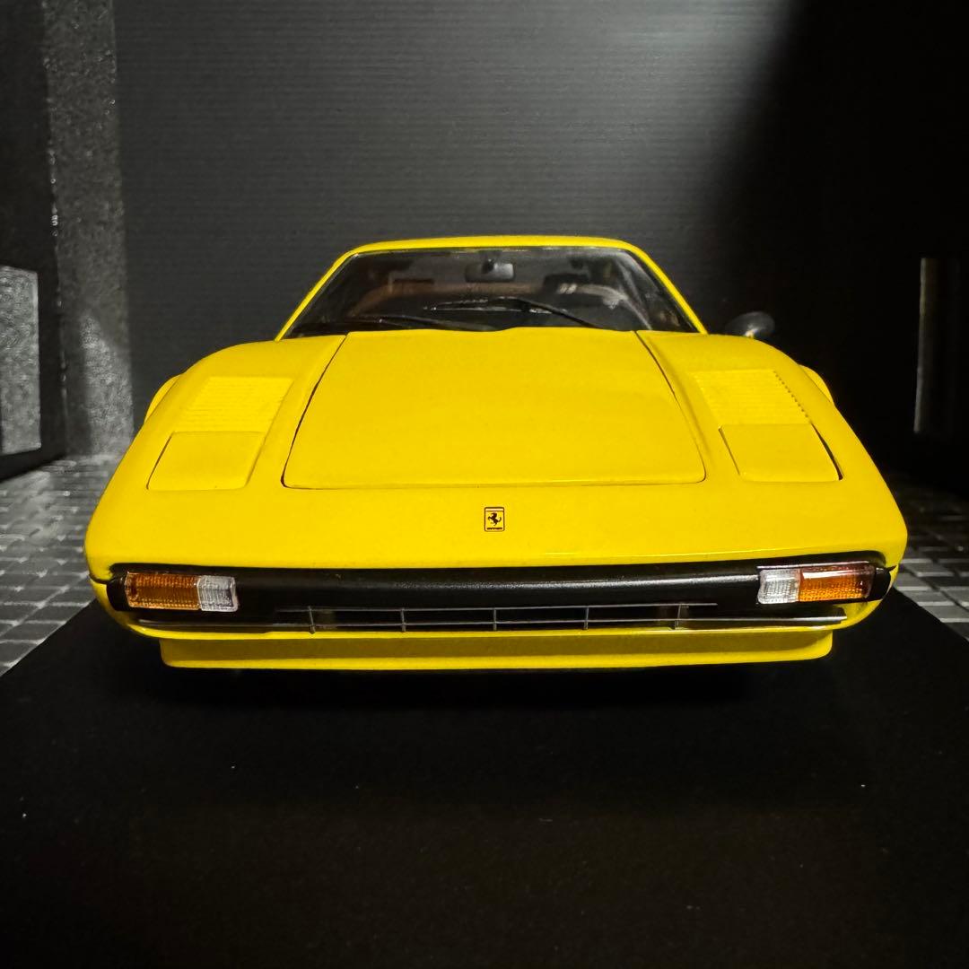 絶版 京商 1/18 フェラーリ 308GTB 1976 イエロー