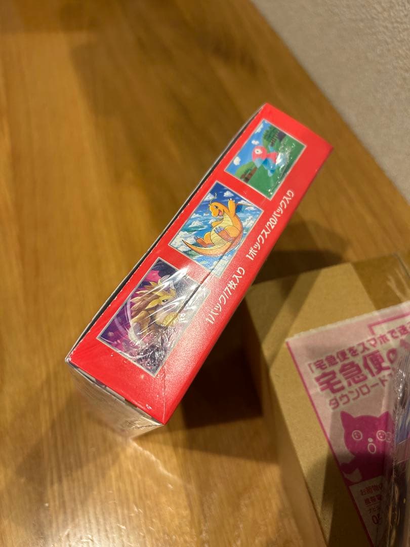 ポケモンカードゲーム151 新品未開封 シュリンク付き1box