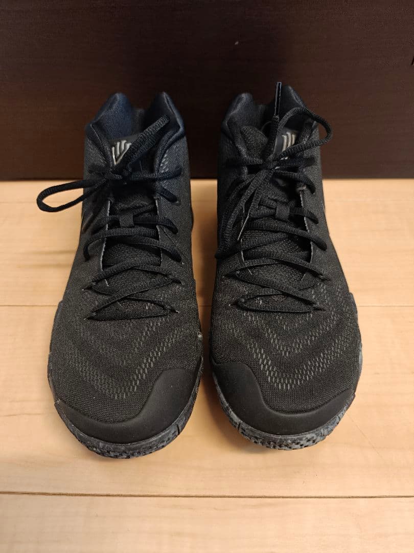 シューズ(男性用) kyrie4 triple black 28cm