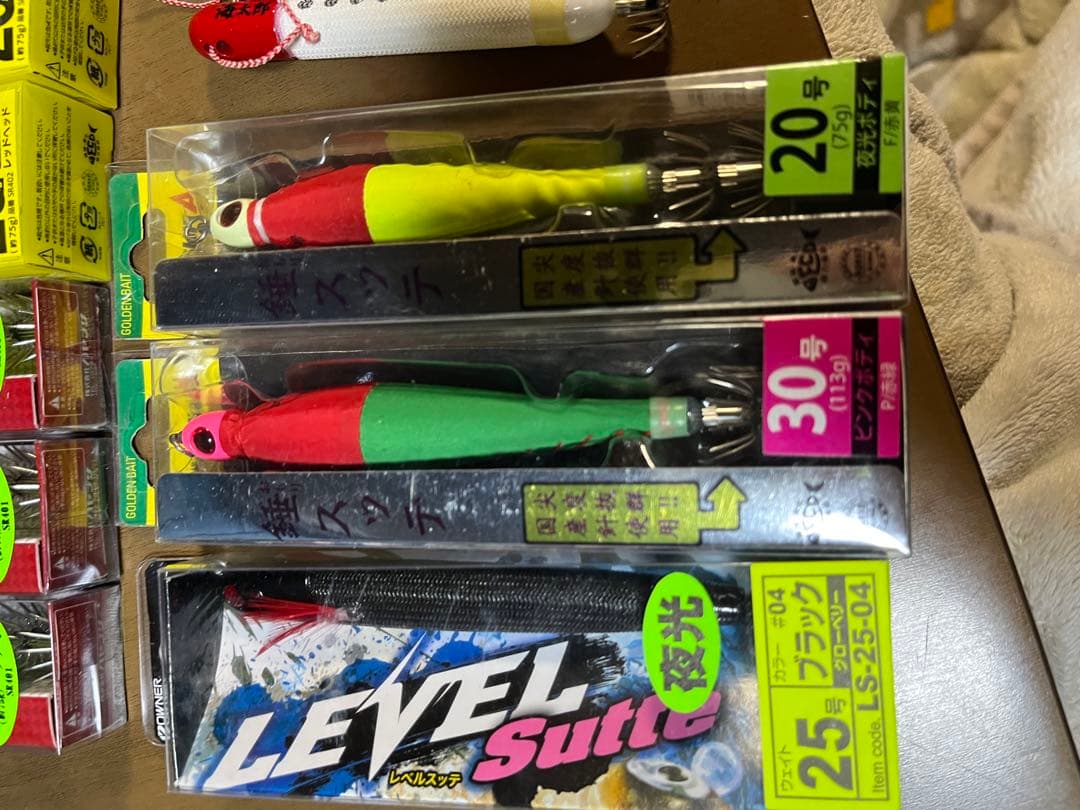 イカメタル　鉛スッテ　セット　ヤマシタ　一誠　ハヤブサ　超美品