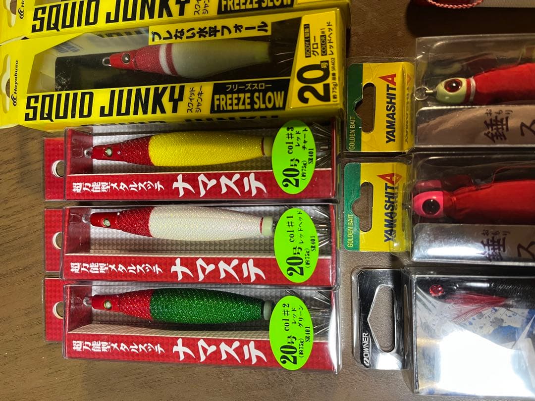 イカメタル　鉛スッテ　セット　ヤマシタ　一誠　ハヤブサ　超美品