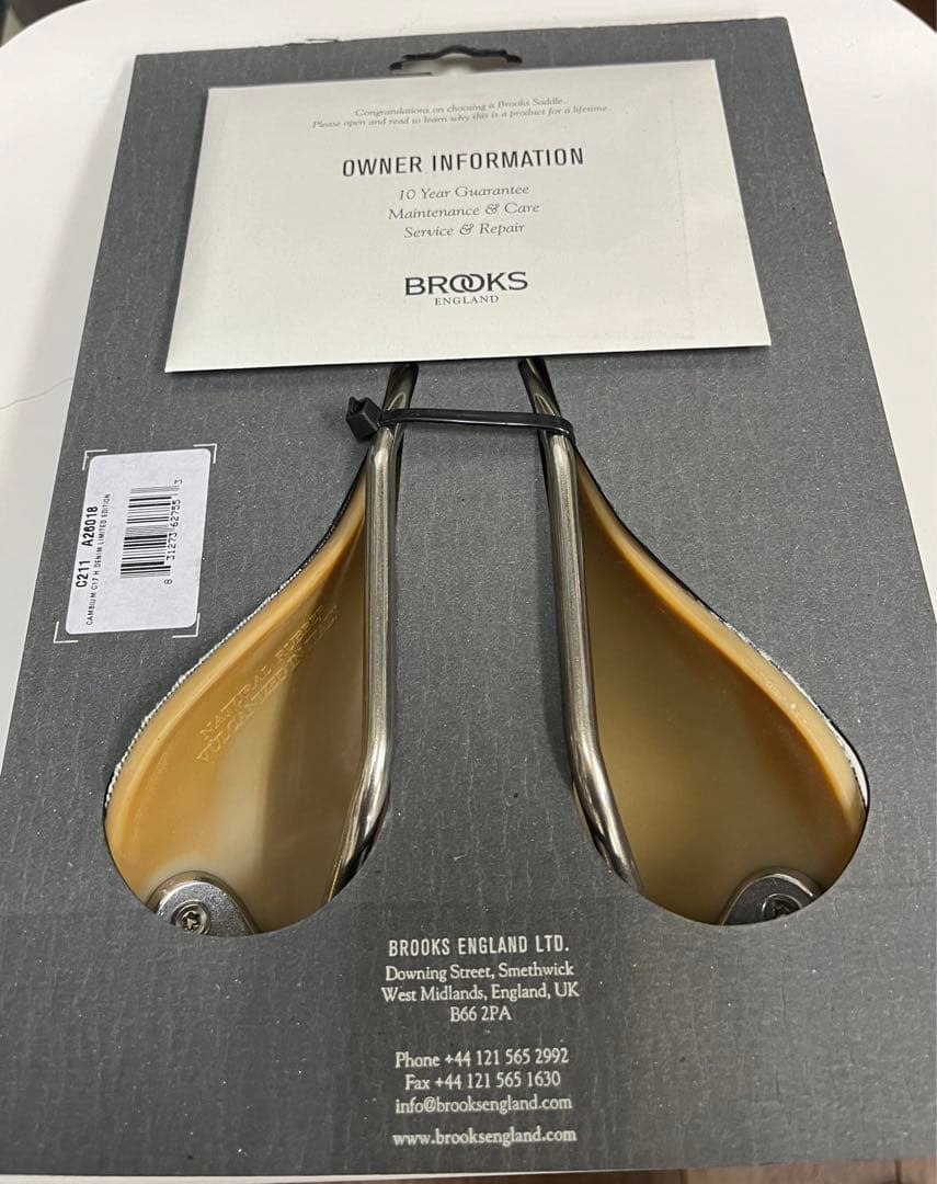 Brooks c17 denim 新品 454/1000限定No.入り