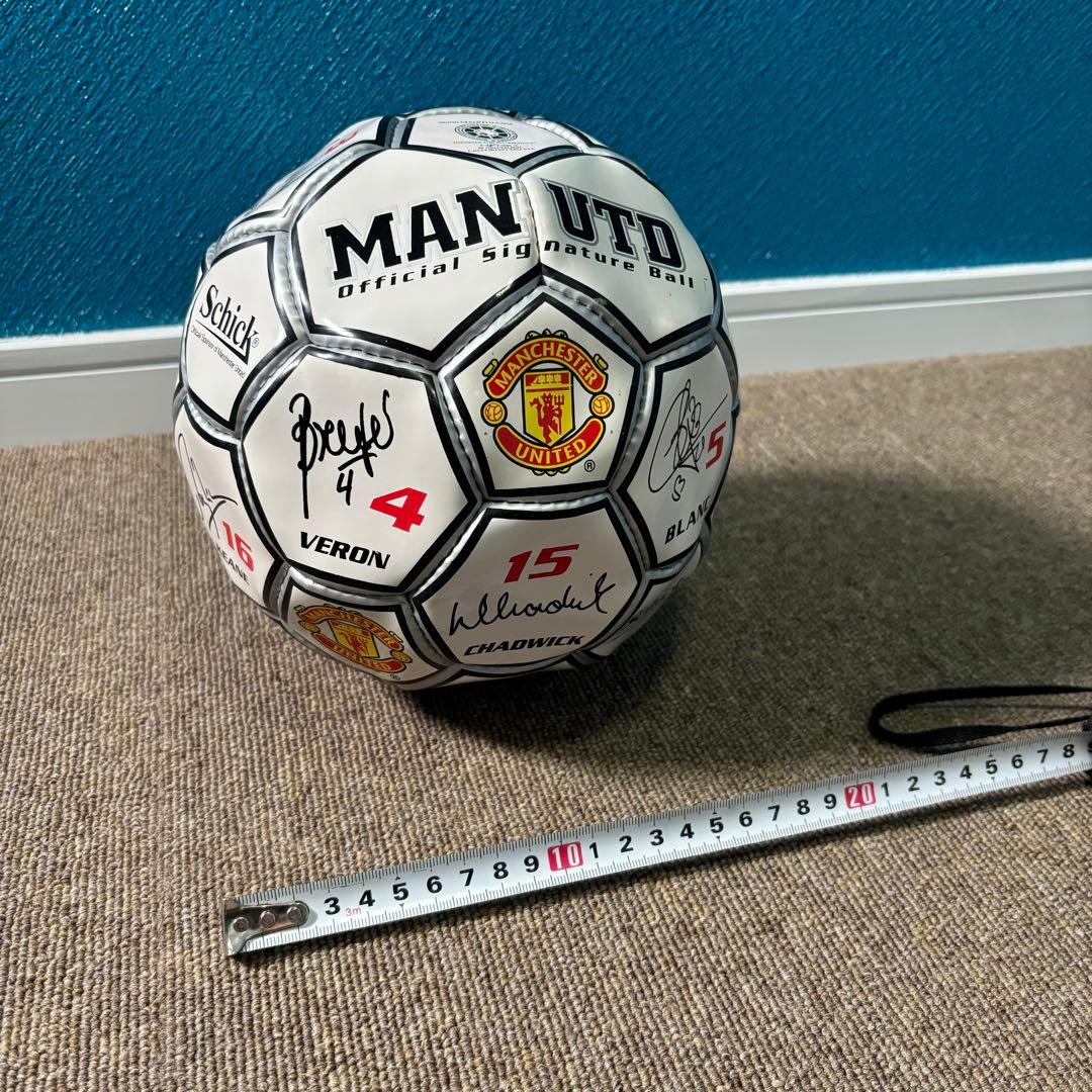 2002-2003 マンチェスターユナイテッド サインボール サッカー ベッカム