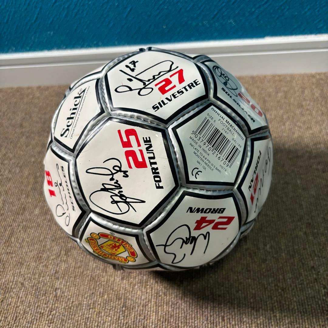 2002-2003 マンチェスターユナイテッド サインボール サッカー ベッカム