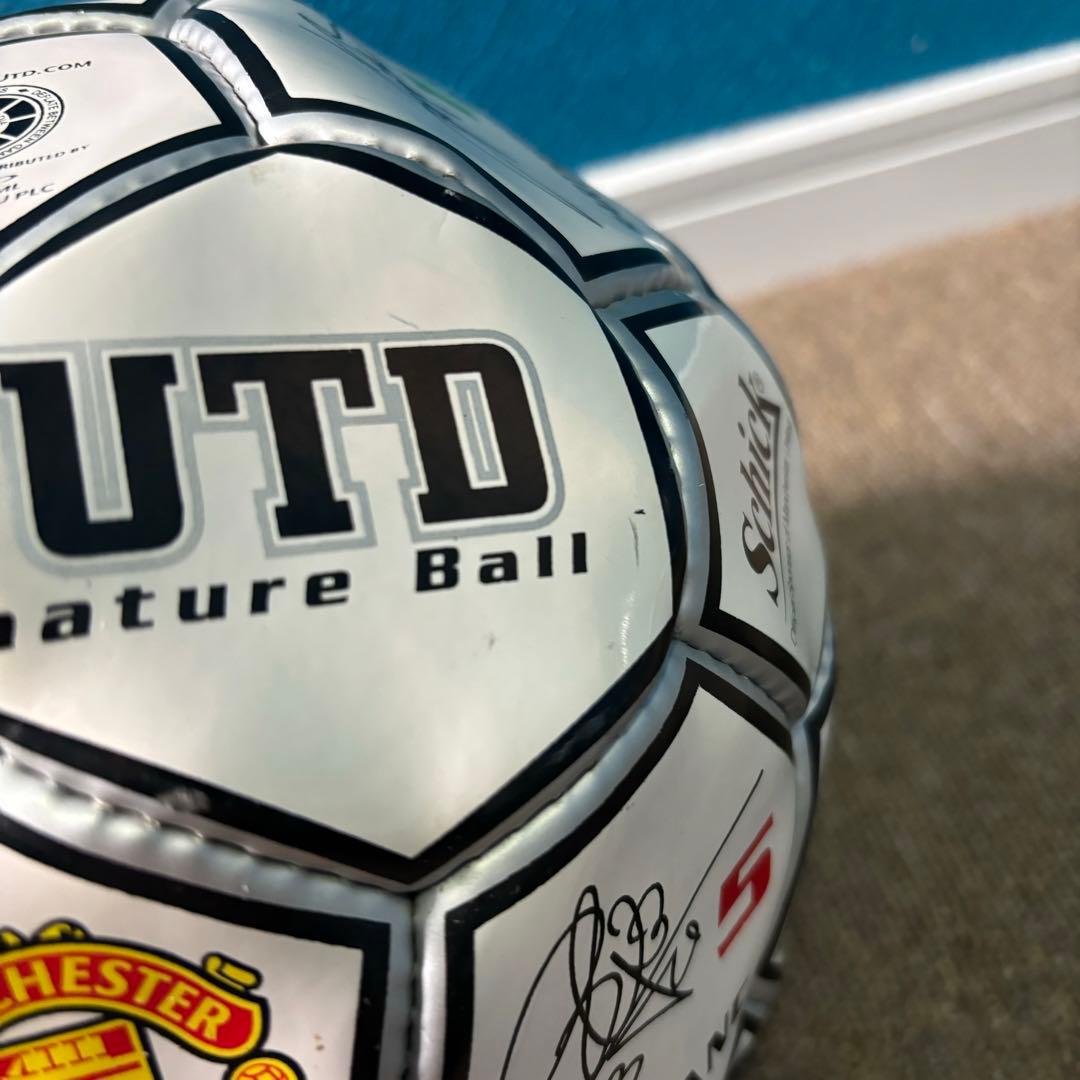 2002-2003 マンチェスターユナイテッド サインボール サッカー ベッカム