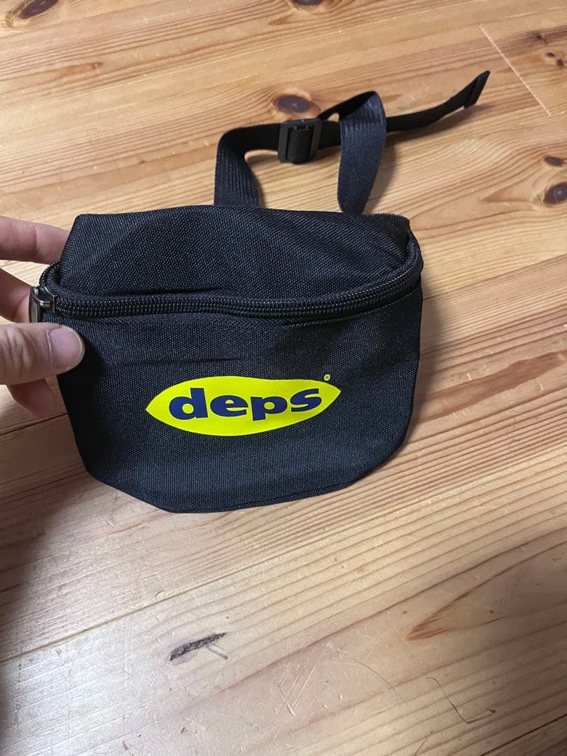 deps デプス メッシュ キャップ 黒 ウエストポーチ　セット