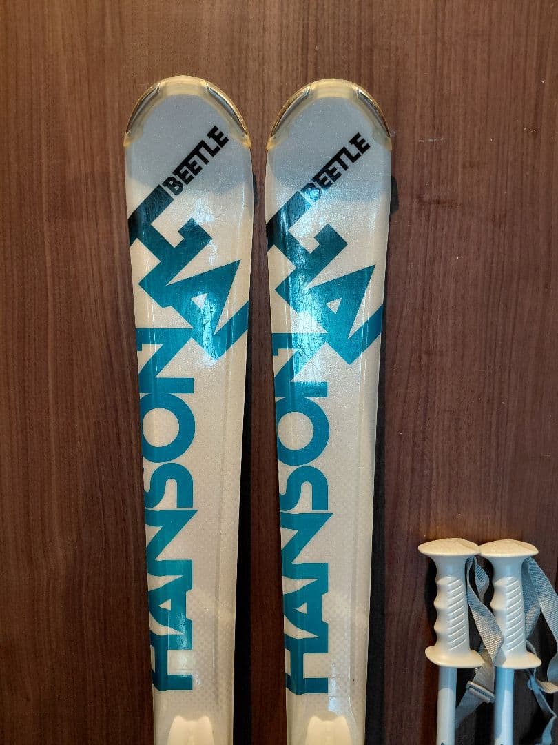 ♡超美品♡HANSON♡学生・レディース用♡スキーセット♡メンテ・WAX済み♡