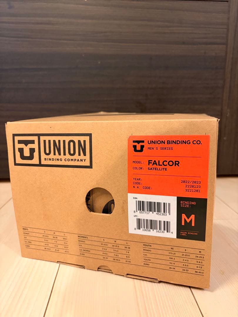 UNION FALCOR 22-23 スノーボード ビンディング